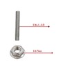 QGHAUC Valve Cover Stainless Steel Stud Kit Bolts Compatible For