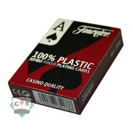 Fournier - Plastic Poker Cards Nº 2800 (2 Jumbo Index) - Blue