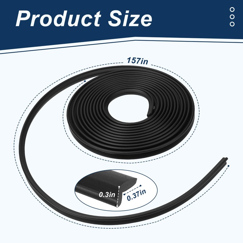 Sxkxm 10512 Vinyl Strip 10'-6" Compatible with Tapco PRO 14,