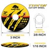PRETEC Die Grinder Cut-Off Wheel, 27 Pcs 3Inch Cut Off