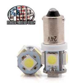 Unbranded 6PK LED Cool White Dash Bulb 24V LED Replacement Lamp Light fits HUMVEE M998