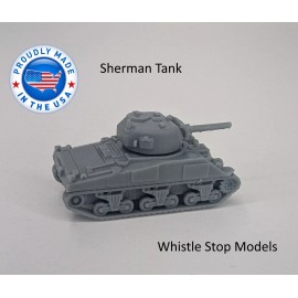 N Scale Sherman Tank set of 2 N4003