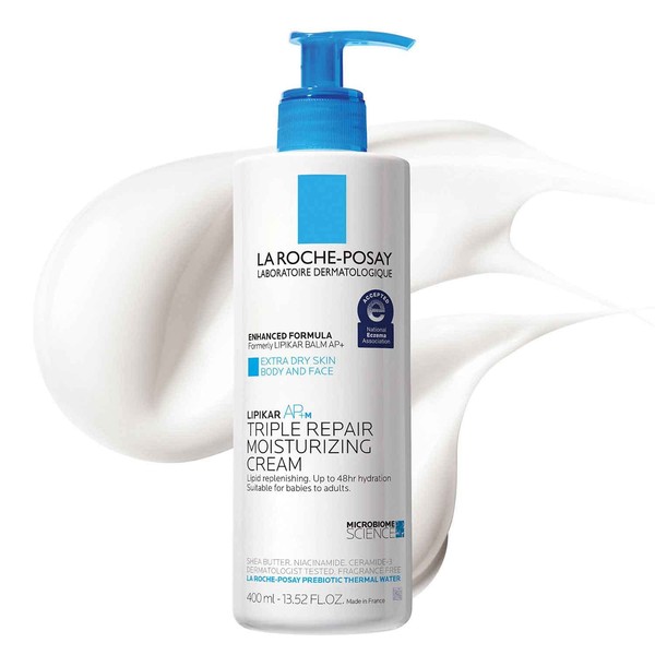 La Roche-Posay Lipikar AP+ Triple Repair Moisturizing Cream, Face &