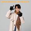 Dream Item: Men's Wool Gloves, Cold Protection, Double Layered Structure,