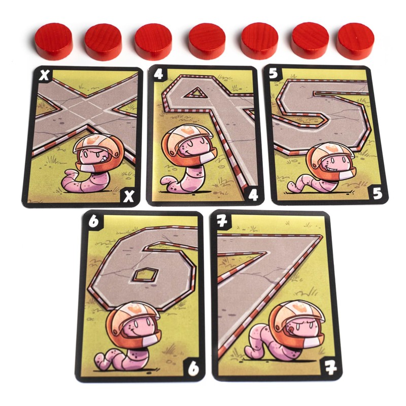 2 Tomatoes Games Worm UP Juego de Mesa para niños