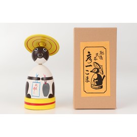 Hikoichikoma Raccoon Dog, Large (Kumamoto Yatsushiro County Local Toy), Crafts