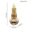 Nutcracker Christmas Flameless Candle, Battery Operated Flickering LED Candle, Real