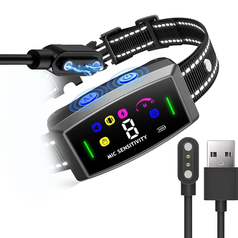 Compatible with Seepark Dog Bark Collar Charger, Lamshaw Magnetic Replacement