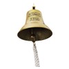 zeitzone Titanic 1912 Brass Ship Bell Nostalgia Maritime 14 cm