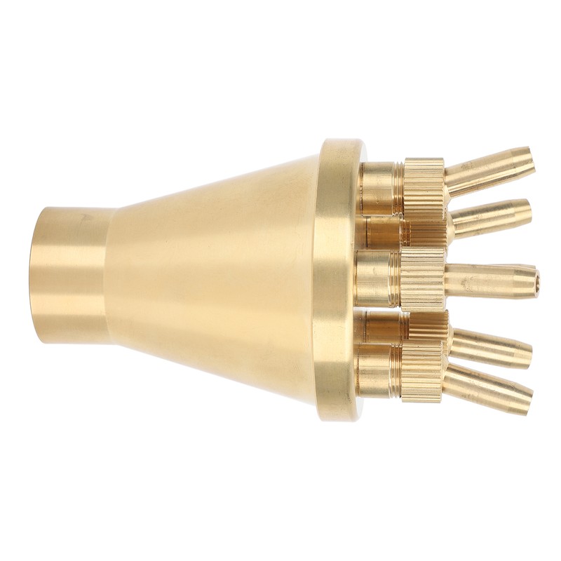 Copper Water Fountain Nozzle Direct Spraying Universal Adjust Pool Sprinkler