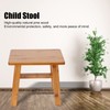 Multipurpose Small Bamboo Stool Low Stool Children Bench for Home