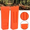 Poweka 6 Inch Chainsaw Felling Wedge Set, ABS Plastic Wood