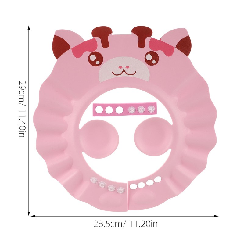 Shampoo Ear Hippo Visor Bath Adjustable Shower Cap Bathing Shape