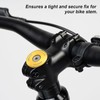 sourcing map 1-1/4 Headset Stem Top Cap Aluminum Alloy Bicycle