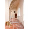 29"-57" Baby and Pet Safety Gate, 30" Tall Metal Walk-Thru