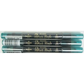 Milani (3) Milani Black Magic Liner & Eye Glimmer- #04 Blackened Teal/Teal Magic
