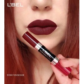 Labial LBel Dúo Amplifiant color vin rouge mate                                                                                                       