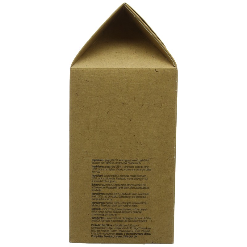 Teapigs Lemon and Ginger Tea Bags Made With Whole Leaves