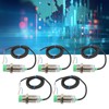 5 Pcs Proximity Sensor 2 Wire Normally Open 10mm Detecting