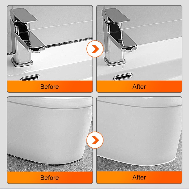 THINKWORK Caulking Tool Kit, 4 in 1 Caulk Remover Tool,