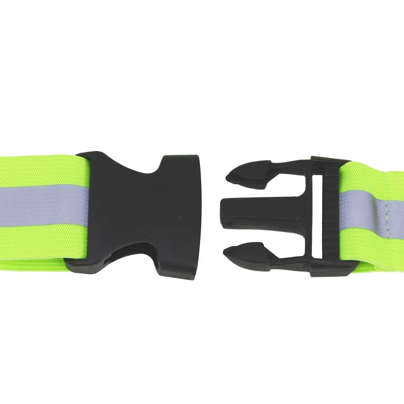 com-four® 5-piece reflector set, stretchy reflective tape and snap bracelets