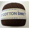 DMC One DMC Brilliant Crochet Cotton Yarn #8722 Brown New