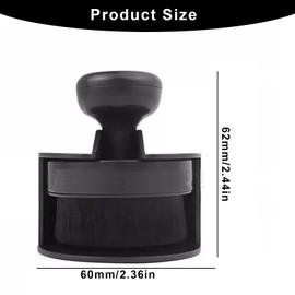 Large Self Tanning Brush Oval Soft Bristle Tanning Back Applicator, Foundation Face Leg Tanning Brush for Makeup, DIY Craft Painting, Cleaning