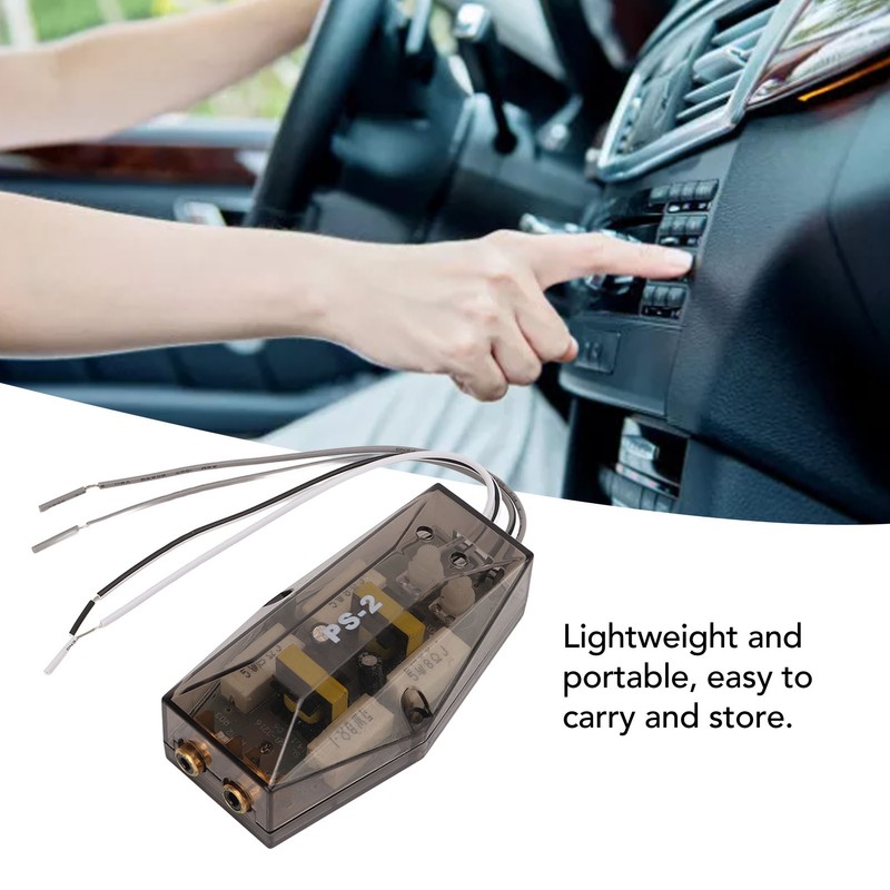 High to Low Audio Signal Converter 2 Channel Impedance Line