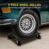 Car Dolly Set of 2, 5000LBS Capacity Wheel Dolly, Heavy