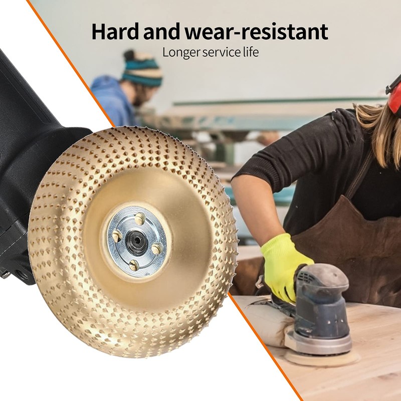 Candeon Wood Grinding Wheel Angle Grinder Disc 22mm Bore Woodworking