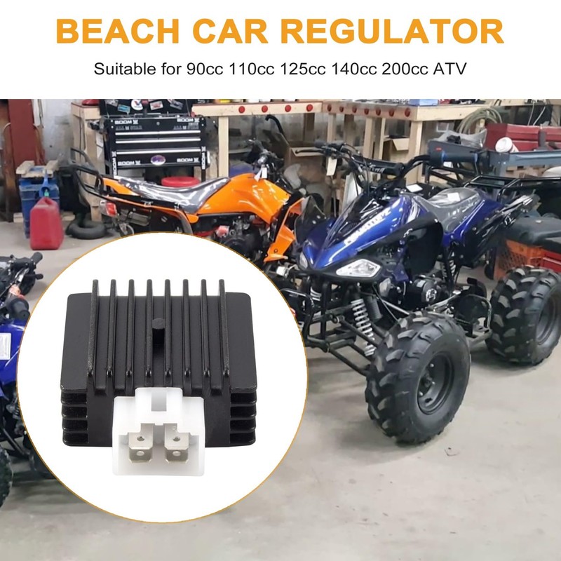 Byttlerom 4 PIN Regulator Rectifier for 90Cc 110Cc 125Cc 140Cc