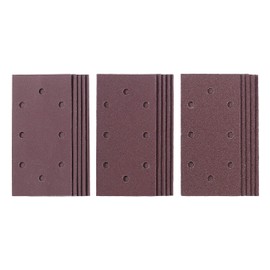 kwb by Einhell 49817985 15-Piece Q-Stick Sandpaper Set Orbital Sander Accessories 15x Sandpaper 187 x 93 mm Grit 5X 60 / 5X 120 / 5X 180 Quick Stick