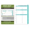 2025-2027 Monthly Planner Refill - Planner Inserts with 7-Hole Punched,