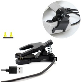 2-Pin 3mm Clip Typ Ladekabel USB Ladegerät Adapter Für Kinder Smart Watch Armbänder USB Port Kompatibilität Backup Ladegeräte