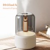 Candlelight Style Aroma Diffuser 120mL Mist Humidifier Warm White Night