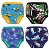 MooMoo Baby Cotton Potty Training Underwear 4 Packs Absorbent Training