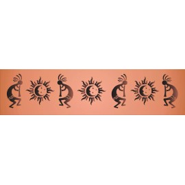 Stencils-by-Joanie 24" Kokopelli Dance STENCIL Southwest Celestial Sun Desert Arizona DIY Art Signs