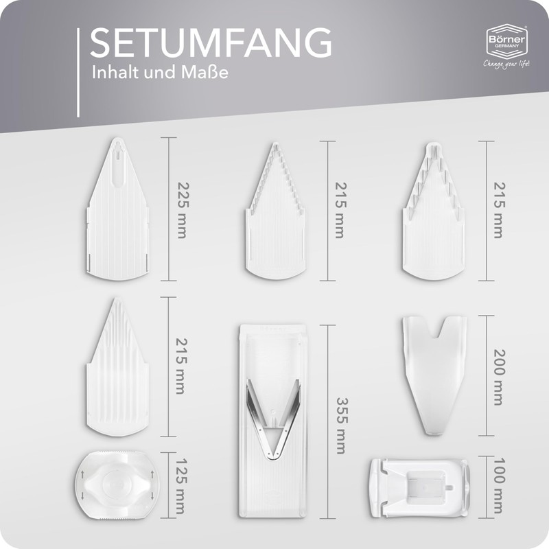 Börner V3 Slicing Sets (Basic, Starter, Professional)
