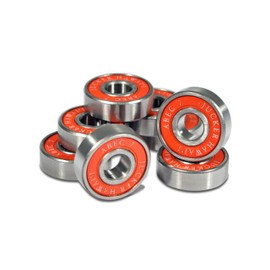 JUCKER HAWAII Longboard Bearings ABEC 7 Red