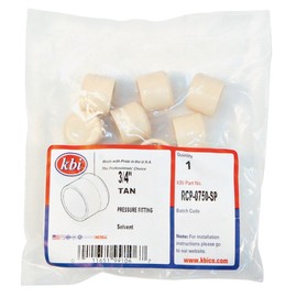 CAP CPVC 3/4" 10PK by KBI MfrPartNo RCP-0750-SP