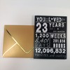 Sutjxc Cheers to 23rd Birthday Cards for Women Men,Best Gifts