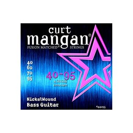 Curt Mangan 40-95 Nickel Wound Extra Light Bass Guitar Strings