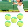5PCS 6cm Rubber Tennis Balls Elastic Squash Ball Pressure Relief