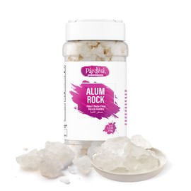 Pardesi 100% Natural White Alum Crystal Rock (Phitkari) – 350g | Potassium Alum Piedra de Alumbre | Ideal for Cooking, Pickling, Water Clarification, DIY Crafts & Household Use