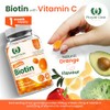Biotin Gummies with Vitamin C + Vitamin E | Hair,