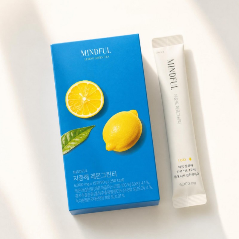 Partner company Mediterranean Kang Min-kyung Lemon Green Tea Swelling Control