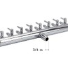 bnafes Aquarium Air Valve 12 Way Inline Manifold Air Flow