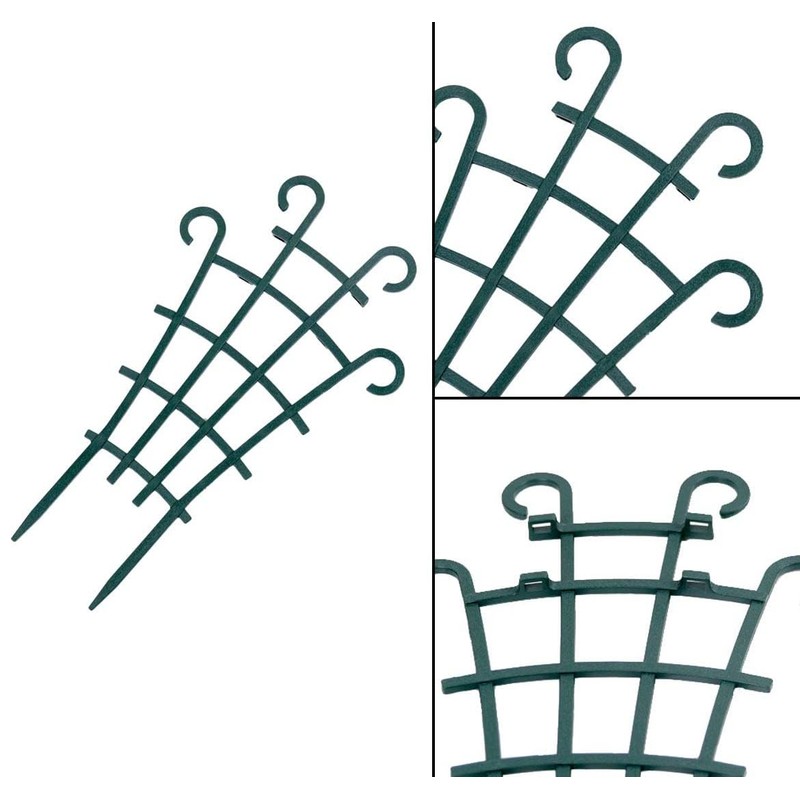 UWIOFF Trellis for Potted Plants, Stackable Small Indoor Plant Trellis