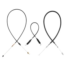 CLUBRALLY Club Car Precedent Gas Golf Cart Governor & Accelerator Throttle Cable Snap in Kawasaki FE290/FE350 2004-2015, Replace 102336001 102513102 102595101