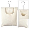 Nicoone Clothes Peg Bag with Hooks, Peg Bag for Washing